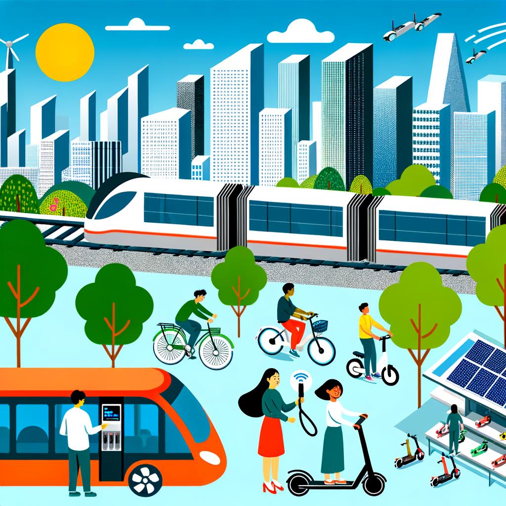 Movilidad ‍Sostenible: Soluciones‌ Eficientes para una Ciudad ⁤en Crecimiento