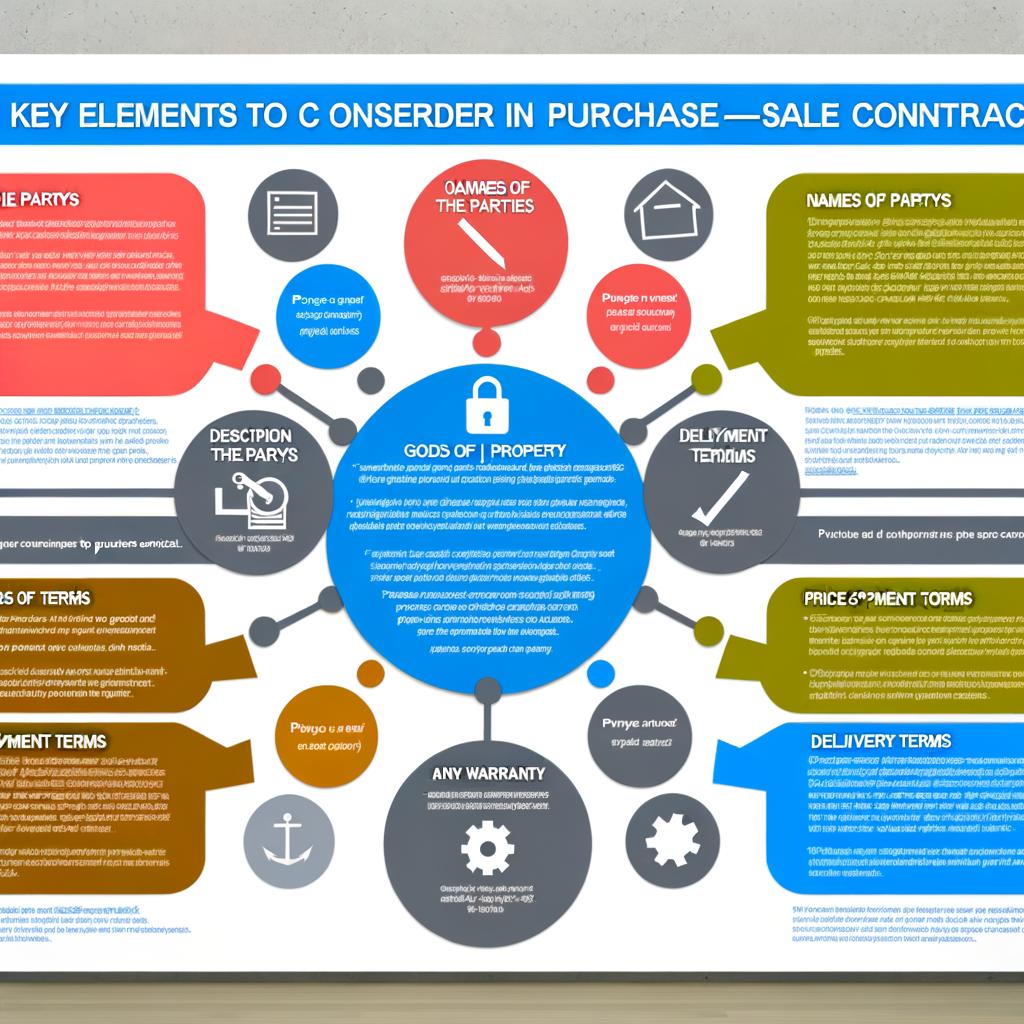 Contratos de Compra-Venta: Elementos Claves y Puntos a Considerar